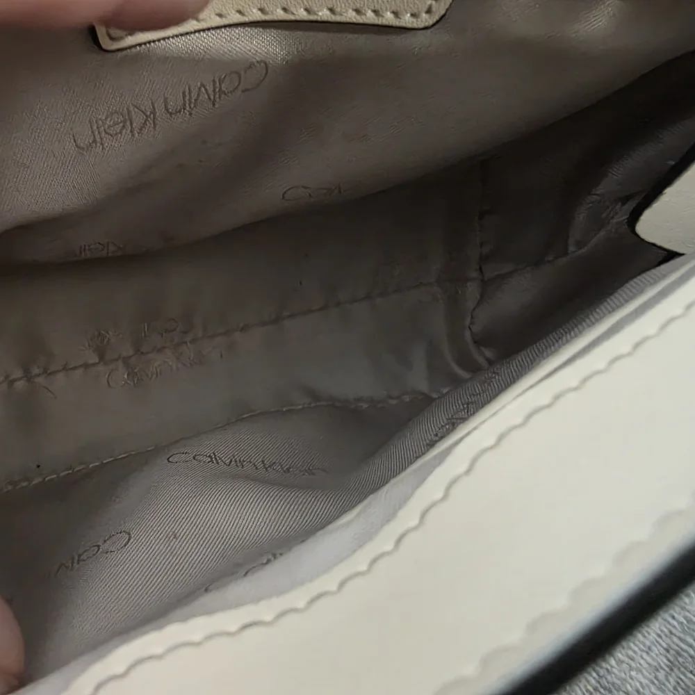 Calvin Klein Cream Crossbody Bag